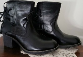 Rue 21 Brand ~ Black ~ Faux Leather ~ Women&#39;s Size M (7/8) Boots - $35.00