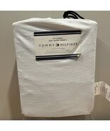 TOMMY HILFIGER 3-PC X-LONG TWIN Sheet Set Striped Gray Soft Jersey 100% ... - €33,99 EUR