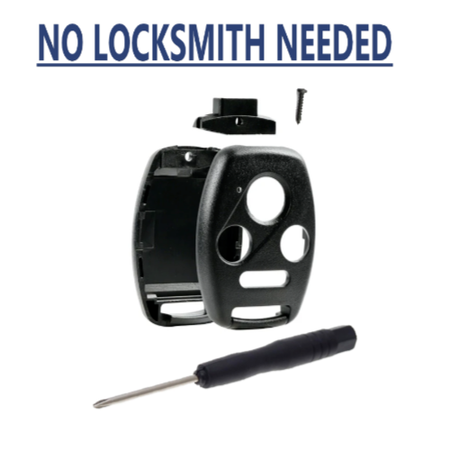 DIY Repair Kit For Honda 4 Button Remote Key Shell Case + SCREWDRIVER - $8.59