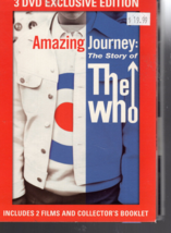 Amazing Journey The Story of The Who 3 Disc DVD Box Set - $12.95