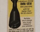 1970s Tasco Scopes Vintage Print Ad Advertisement pa16 - $8.90