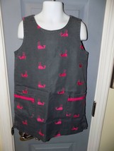 Lilly Pulitzer Shift Dress Sleeveless Pink Smiling Whales Size 6X Girl&#39;s... - £33.88 GBP