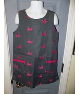 Lilly Pulitzer Shift Dress Sleeveless Pink Smiling Whales Size 6X Girl&#39;s... - £34.13 GBP