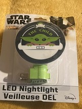 NEW Disney Mandalorian Baby Yoda The Child Star Wars Nightlight and Rotary Shade - £4.94 GBP
