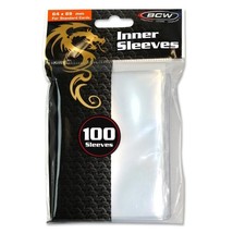 500 BCW Regular Inner Sleeves - £12.11 GBP