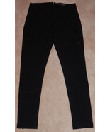 Nike Sportswear SAMPLE Women&#39;s Black Athletic Pants Size Medium Zippers - $29.65