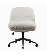 Plush Cotton Candy Criss Cross Ergonomic Office Chair with Lumbar Suppor... - $146.99