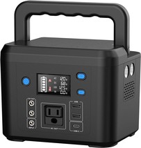 200W Portable Power Station, Powkey 120Wh/33,000Mah Power Bank With Ac Outlet, - £105.87 GBP