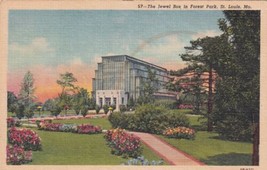 St. Louis Missouri MO Jewel Box Forest Park Postcard D06 - £2.34 GBP
