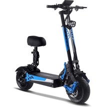 MotoTec Switchblade 60v 4000w Lithium Electric Scooter Blue - £2,045.19 GBP