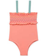 Penelope Mack Baby Girls Smocked One-Piece Swimsuit, Various Sizes - £15.72 GBP