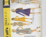 2643 Vintage McCalls SEWING Pattern Misses Princess Dress Back Zipper Sz... - $5.75