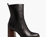 Steve Madden Women Edson Heeled Boots Black Leather - $127.00