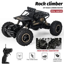  1:16 4WD RC Car With Led Lights Radio Remote Control Cars Buggy Off-Road Contro - £54.81 GBP+