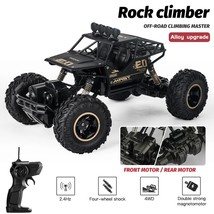  1:16 4WD RC Car With Led Lights Radio Remote Control Cars Buggy Off-Road Contro - £55.29 GBP+