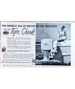 Tiger Shark 800 Outboard Boat Motor Photo 1960 Vintage Print Ad-WEST BEND - $15.14