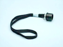 Plug &amp; Strap for Offset Canes 3/4&quot;, BLACK - £8.68 GBP