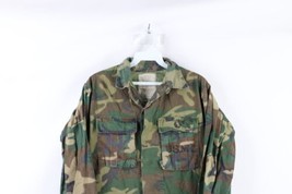 Vtg 70s Vietnam Era Mens XS Camouflage Hot Weather Field Coat USMC Stamped USA - £70.07 GBP