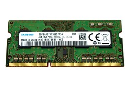 Samsung 4GB 1RX8 PC3L-12800S-11-13-B4 Laptop Memory  RAM M471B5173EB0-YK0 - $4.95