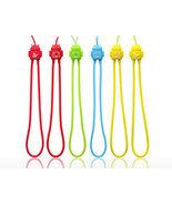 2pcs Wrist Hand Strap Silicone Lanyard for Camera Cell Phone iPod USB mp... - $6.79