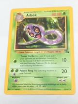 Pokémon TCG Arbok Fossil 31 Regular Unlimited Uncommon NM - £2.74 GBP
