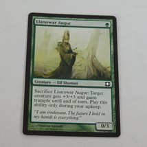 Llanowar Augur MTG 2027 Green Creature Elf Shaman 129/180 Future Sight C... - £1.17 GBP