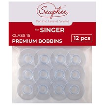 12Pcs Bobbins For Singer Sewing Machine - Class 15 Plastic Bobbins, 81348 - $14.99