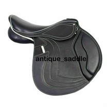 Leather Jumping/Close Contact, Double Flap Changeable Gullets System Hor... - £363.05 GBP