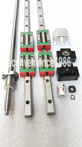 2 pcs HGR25-800mm Linear rail &amp; HGH25CA &amp;RM2010-800mm Ballscrew&amp;BF15/BK15 Kit - £201.01 GBP
