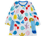 NEW Girls Sea Shells Long Sleeve Tunic Dress Size 3T - £10.54 GBP