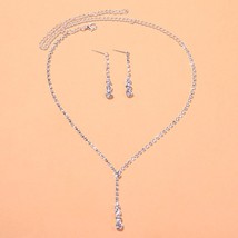 Stonefans Rhinestone Necklace Wholesale Wedding Jewelry Women Bridesmaid Vintage - £25.25 GBP