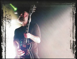 In Flames Bjorn Gelotte Epiphone Les Paul Custom guitar 8 x 11 pin-up photo - £3.31 GBP