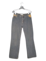 Faded Glory Bootcut Medium Wash Destressed Jean Lace Detailing At Waist ... - $13.80 CAD
