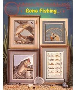 Gone Fishing ~ Cross Stitch Book CSB-163 [Paperback] Cross My Heart - $560.51 MXN