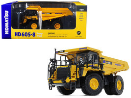 Komatsu HD605-8 Dump Truck 1/50 Diecast Model by First Gear - $2,706.80 MXN