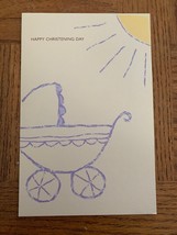 Baby Girl Christening Greeting Card Box 4 - $5.89