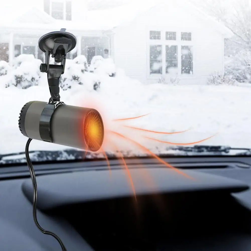 Car Heater Fast Heating Easy To Install Cup Holder Design Heater ​ Warmer Wind - £23.59 GBP+