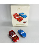 Hallmark Keepsake Ornament Lightning McQueen and Sally Disney Pixar Cars... - $418.67 MXN