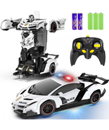 Remote Control Car - Transform Toys Car Robot, One Button Deformation to... - $27.32