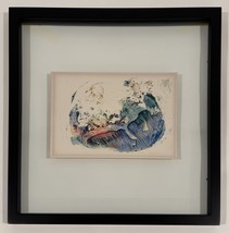 Modern Abstract Art Signed Original Sara Freeman Framed Painting - $250.47