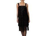 Women&#39;s Flapper Theater Costume, Black, Large - £201.53 GBP+