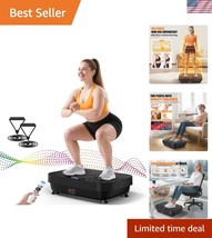 Innovative Vibration Plate with LED Display - 8 Modes &amp; Gentle Recovery ... - $101.99