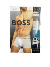 Hugo Boss 50495236 Boxer Pack of 3 Trunk Cotton Stretch, Multicolor, Large - £35.69 GBP