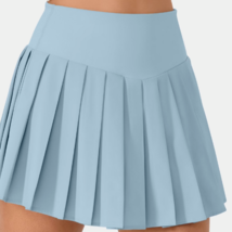 Halara Size Small Breezeful Blue Pleated Quick Dry Tennis Skirt - £11.75 GBP