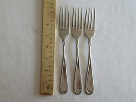 Lot Oneida USA Stainless FLIGHT RELIANCE 3x Dinner Table Forks 7.3&quot; - $13.00