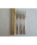 Lot Oneida USA Stainless FLIGHT RELIANCE 3x Dinner Table Forks 7.3&quot; - £9.71 GBP
