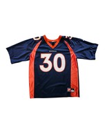Vintage Nike retro Denver Broncos terrel davis #30 H.O.F mesh screened J... - $434.75 MXN