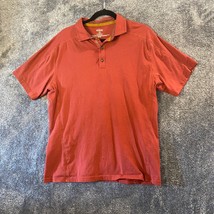 Kuhl Shirt Mens Extra Large Red Wildfibre Polo Organic Hiking Outdoors C... - $14.43