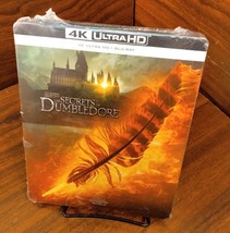 Fantastic Beasts: The Secrets of Dumbledore 4K Steelbook -EU IMPORT-NEW-Free S&amp;H - £45.81 GBP