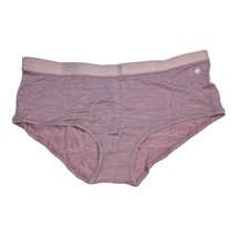 Allbirds Trino Women&#39;s Shortie Underwear Merino Wool Blend Pink Large New - £15.94 GBP